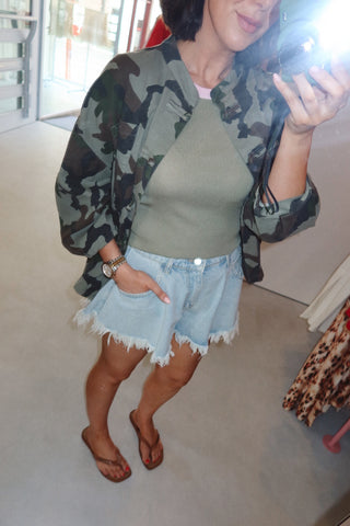 ODILE JEANSSHORT DENIM LIGHT