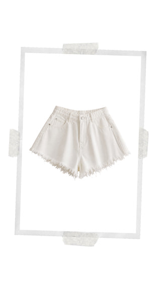 ODILE JEANSSHORT WHITE