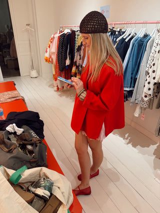ELLIE BLAZER RED