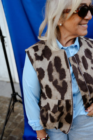 LOUIS JACKET LEOPARD