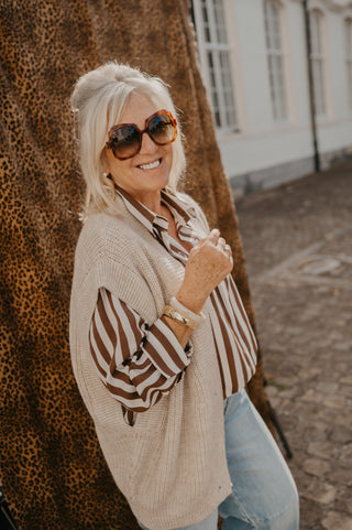 AMARA GILET BEIGE