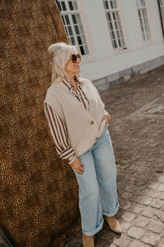 AMARA GILET BEIGE