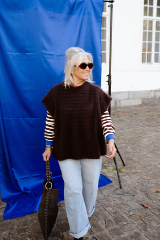 VERA KNIT BROWN