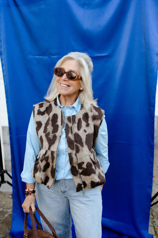 LOUIS JACKET LEOPARD