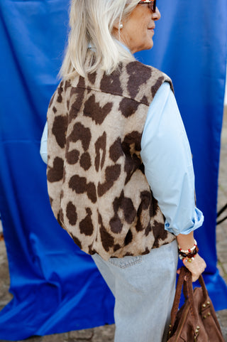 LOUIS JACKET LEOPARD