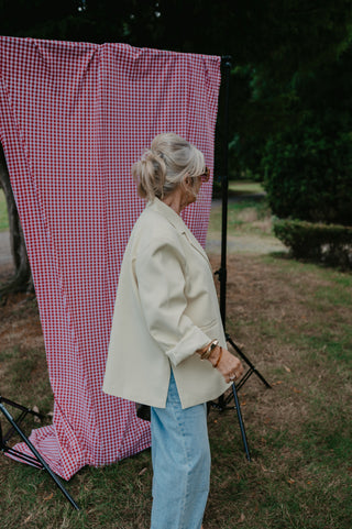 ELLIE BLAZER BUTTERYELLOW