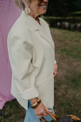 ELLIE BLAZER BUTTERYELLOW