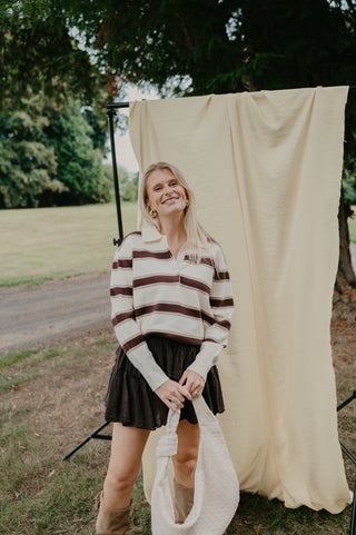 OWEN SKIRT BROWN