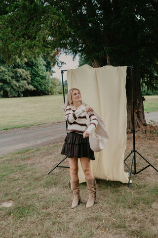 OWEN SKIRT BROWN