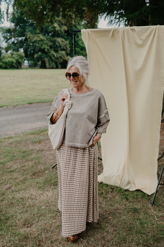 STELLA T-SHIRT BEIGE
