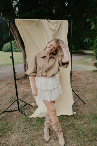 OWEN SKIRT BEIGE