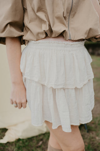OWEN SKIRT BEIGE