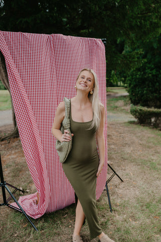 JUNO DRESS KHAKI