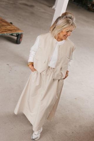 CHARLIE SKIRT ECRU
