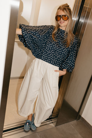 EMMA TROUSERS OFF-WHITE