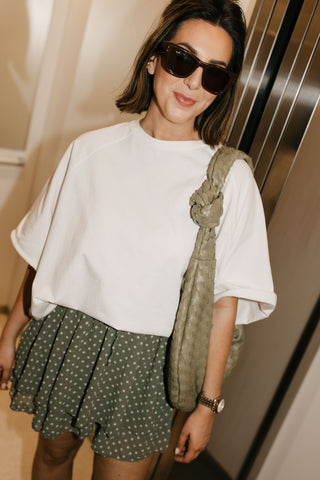 CESAR SKIRT POLKADOT KHAKI
