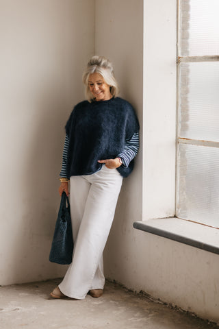 MAX LONGSLEEVE T-SHIRT STRIPES NAVY