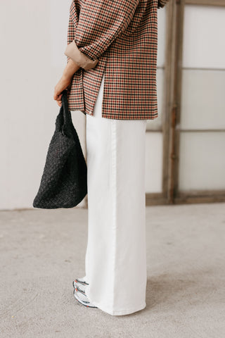 BILLIE WIDE JEANS WHITE