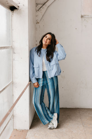 ROMAN BOMBERJACKET BLUE