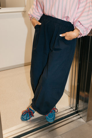 EMMA TROUSERS NAVY