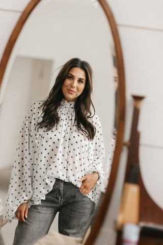 OTIS BLOUSE POLKADOT