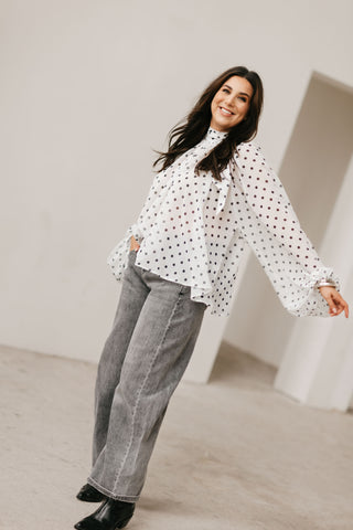 OTIS BLOUSE POLKADOT