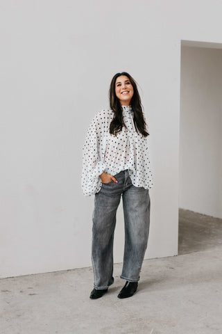 OTIS BLOUSE POLKADOT