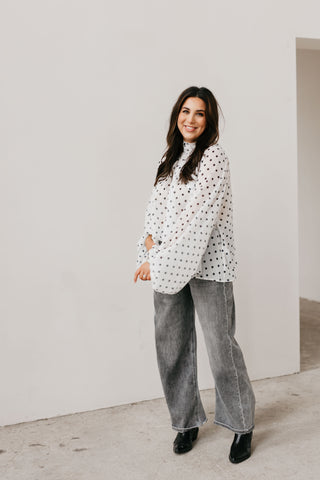 OTIS BLOUSE POLKADOT