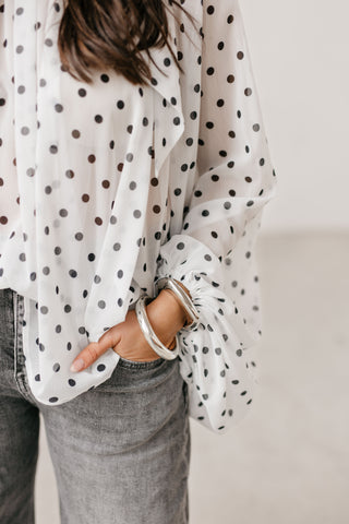 OTIS BLOUSE POLKADOT