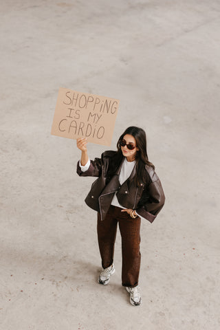 MARIE SEQUIN JEANS BROWN