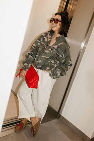 REMY JEANS JACKET ARMY