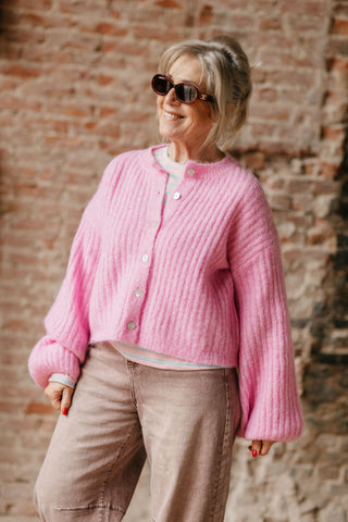 CARA GILET PINK
