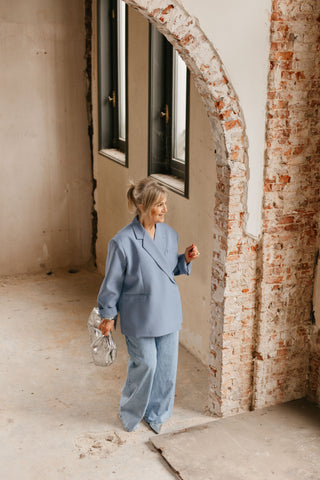 ELLIE BLAZER BLUE