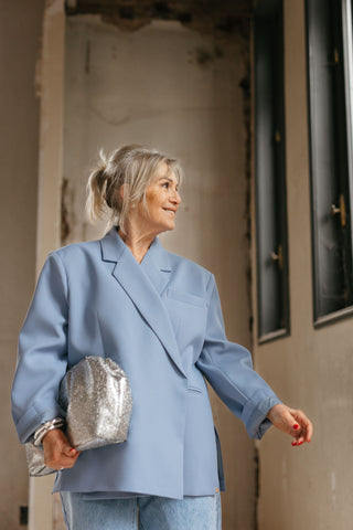 ELLIE BLAZER BLUE