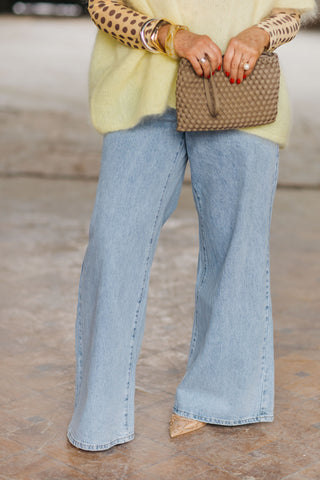 BILLIE WIDE JEANS BLUE