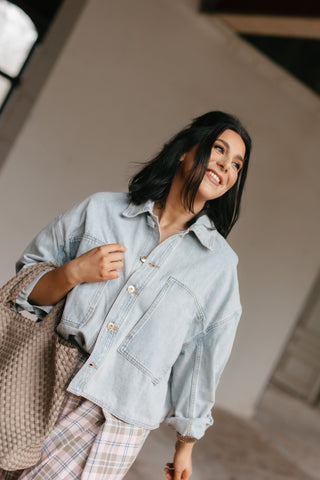 MAGGIE CROPPED JACKET JEANS