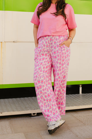 REMI TROUSERS PURPLE / PINK