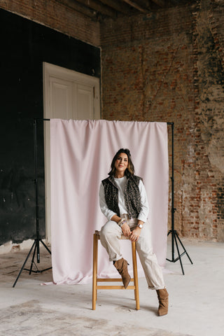 POLLY BALLOON JEANS WASHED TAUPE