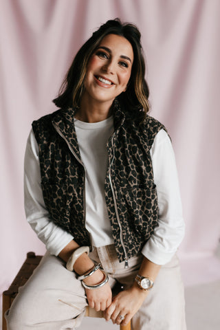 TEO BOMBERJACKET LEOPARD