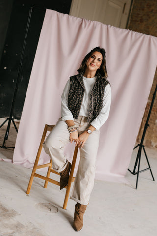 TEO BOMBERJACKET LEOPARD