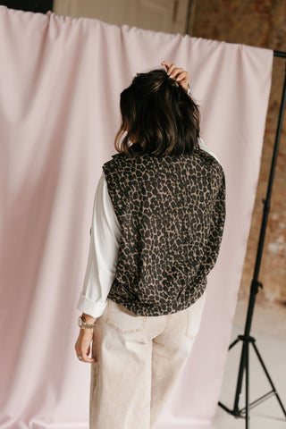 TEO BOMBERJACKET LEOPARD