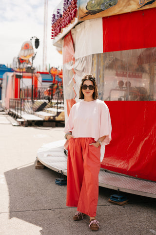 FLO TROUSERS ROSETTO