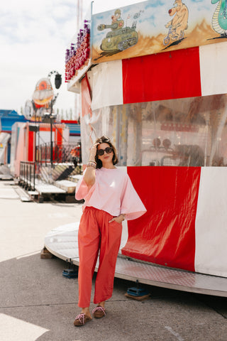 FLO TROUSERS ROSETTO