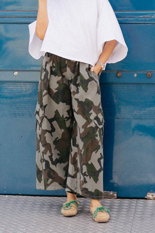 LULA CARGO TROUSERS ARMY