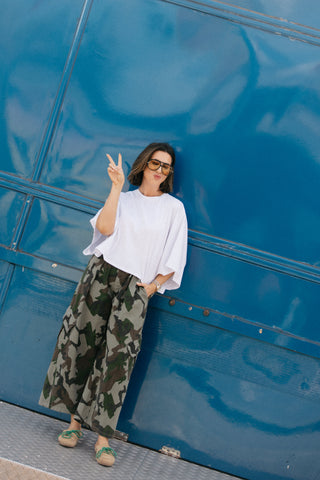 LULA CARGO TROUSERS ARMY