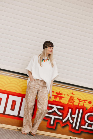LILY WIDE JEANS BAMBI