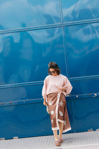 MANON CROPPED BLOUSE PINK