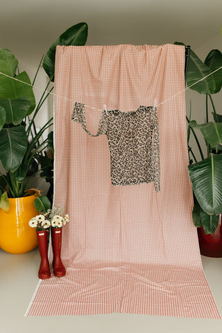 NONA MESH TOP LEOPARD