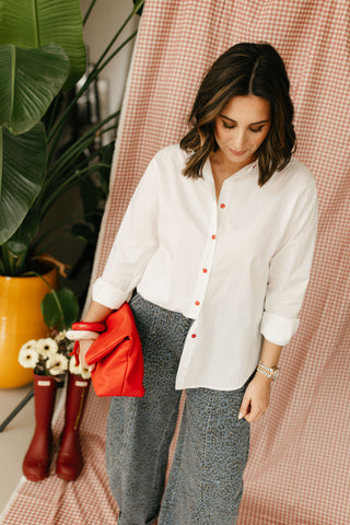 IRIS BLOUSE 'MOMMY' WHITE