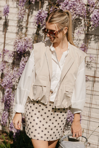 JULES BOMBERJACKET BEIGE